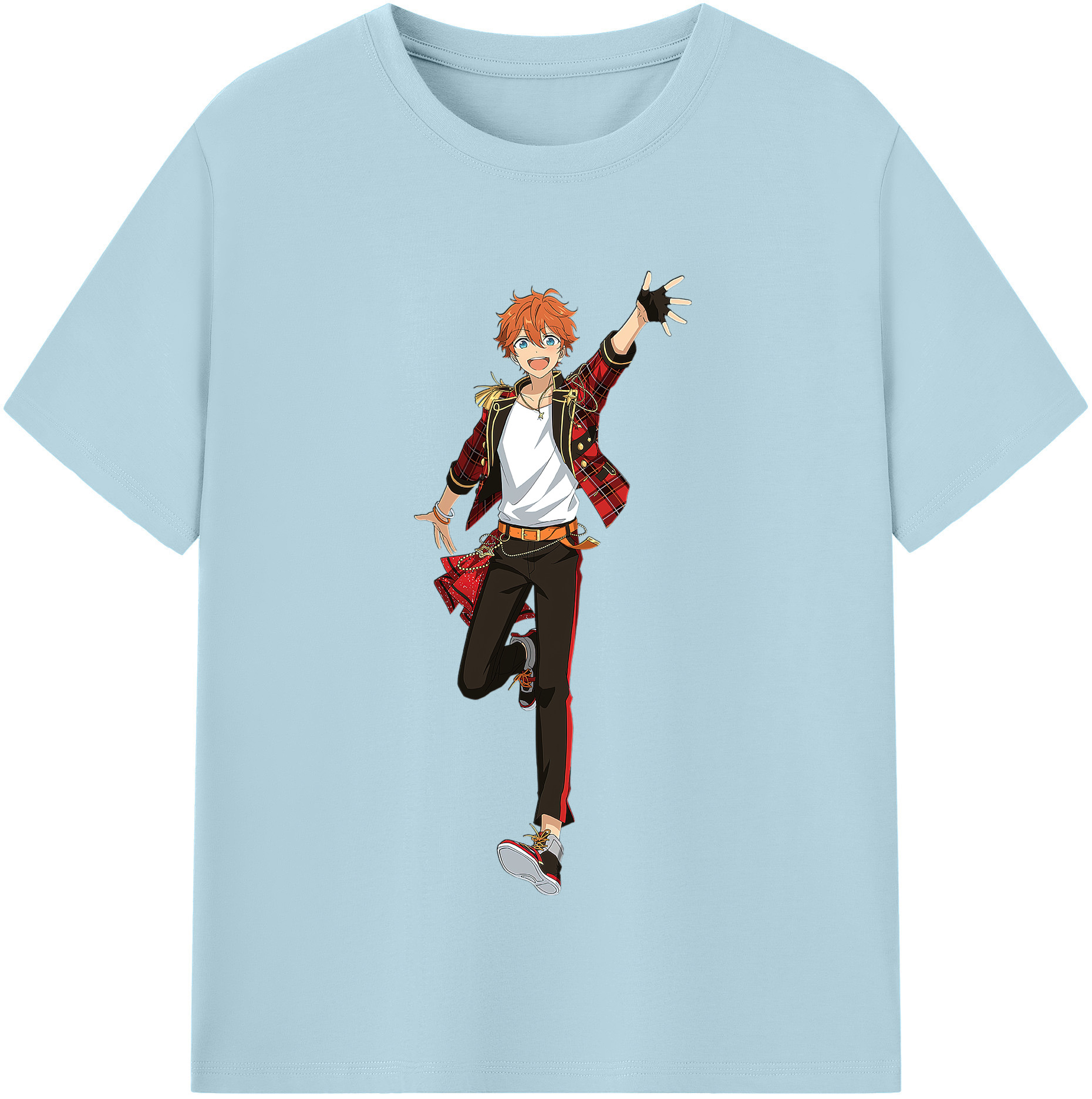 （画像用） あんさんぶるスターズ! Ensemble Stars 綿100％半袖Tシャツ（フロントプリント）